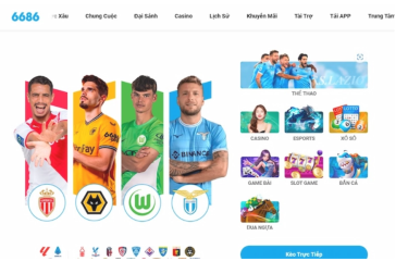 6686bet - Siêu trải nghiệm giải trí online đỉnh cao nhất thời đại tại 6686 VN TV